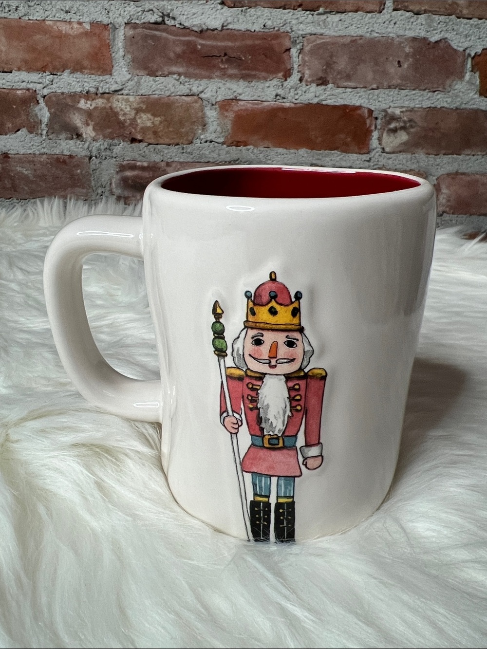 RAE DUNN | Nutty Or Nice Double Sided Nutcracker Mug
